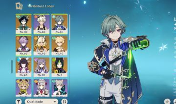 GENSHIN Lohen, Columbina, Durin, Xilonem, Venti e+