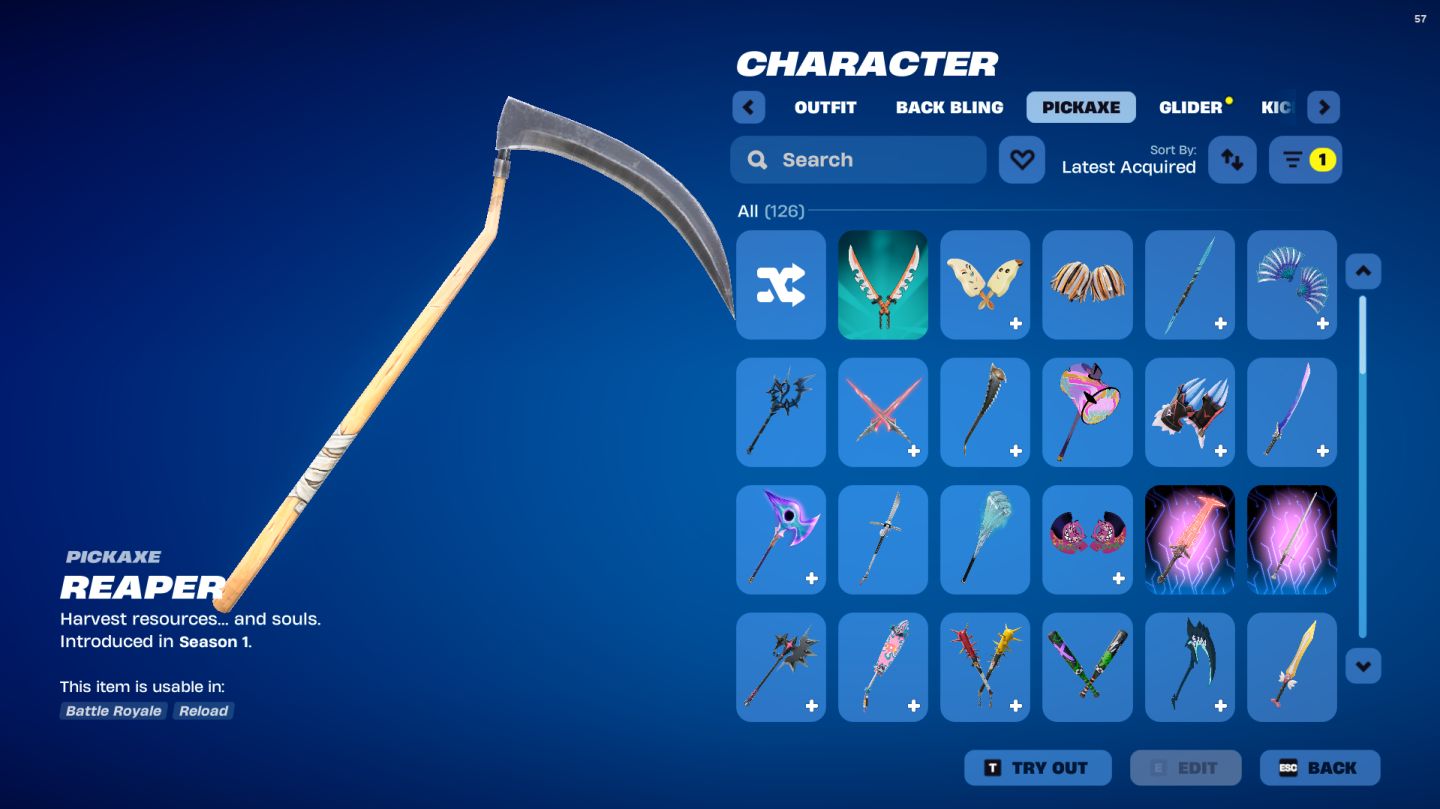 CONTA FORTNITE 120 SKINS TRAVIS SCOTT+ASTRO JACK+GLIDER CYCLONE+GESTO RAGE+SM