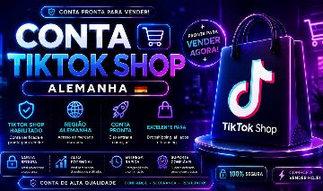 Conta TikTok Shop Alemanha | Pronta para Uso