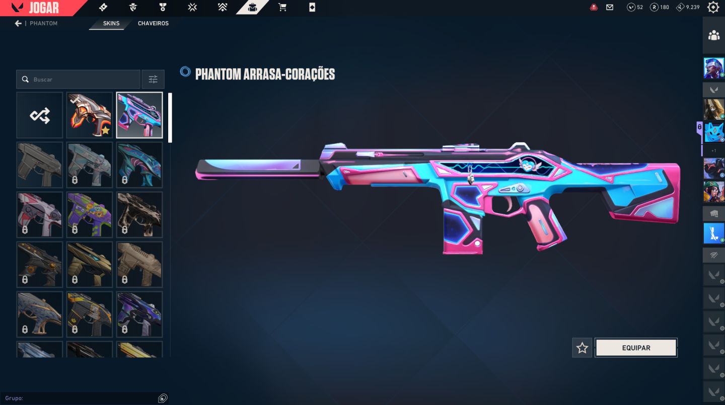 VENHA, CONTA TOP COM SKINS DE VP E PASSE - BR - QUENTE!!!!!!!