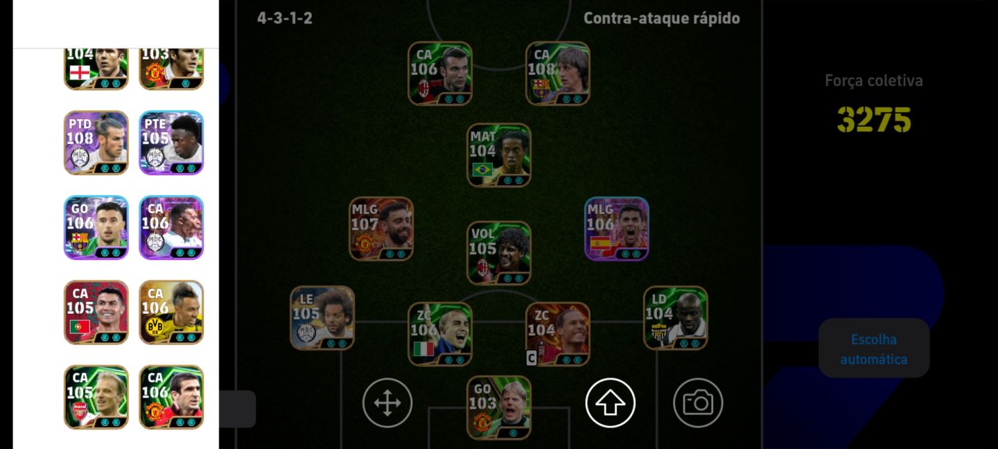 Conta braba de efootball