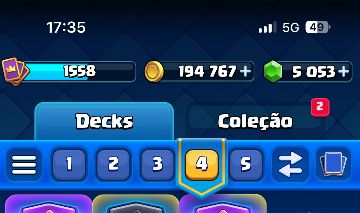 Conta de Clash Royale - 13k trofeuss