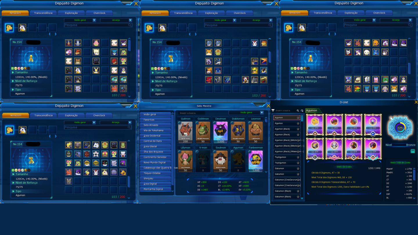Conta LADMO Server Omega mid Game
