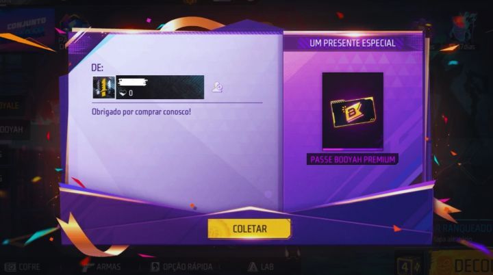 Passe Booyah Free Fire Não Precisa Adicionar