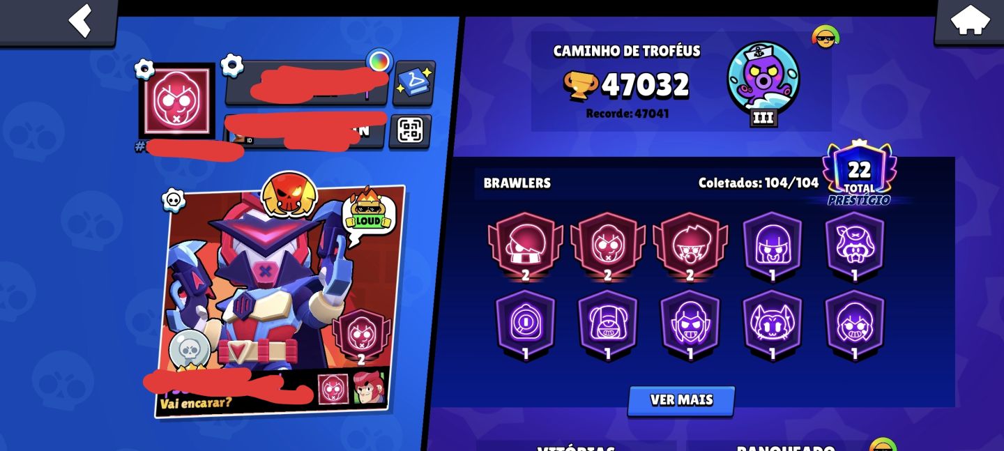 Contas de brawl stars raras e valiosas no precinho