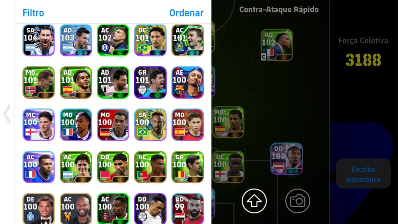Efootball Conta Top baratinha