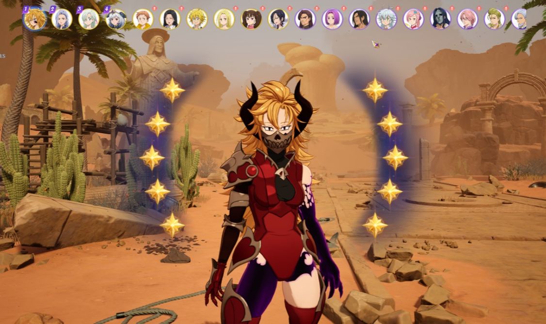 CONTA TOP ENDGAME DERIERI P10 +150K DE CRISTAL - 7DS - THE SEVEN DEADLY SINS
