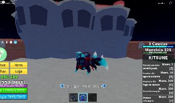 Conta com level max e KITSUNE COM TODOS - Roblox - Blox Fruits - GGMAX