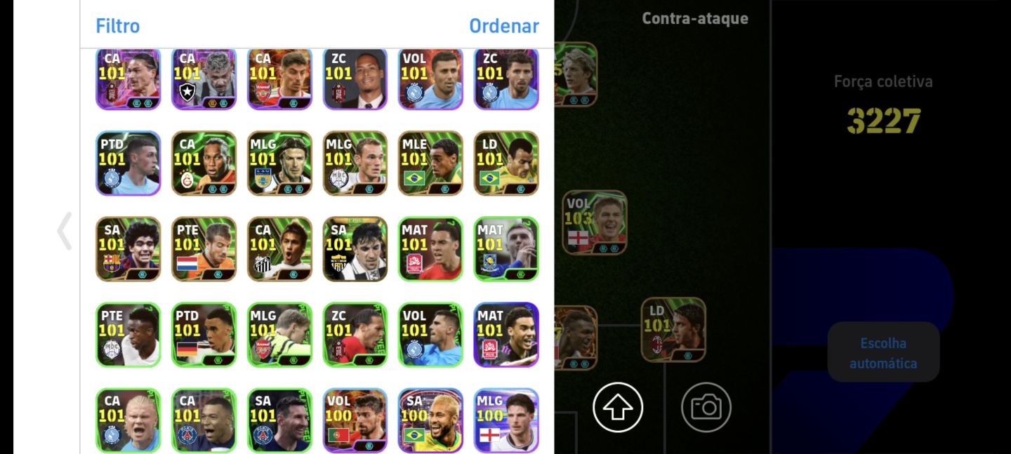 CONTA EFOOTBALL COMPLETA