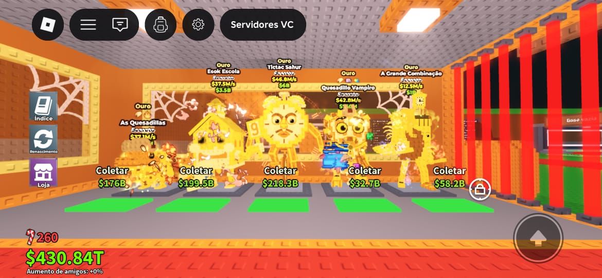 PREÇO DE FORNECEDOR BRAINROTS NO ROUBE UM BRAINROT (ROBLOX)