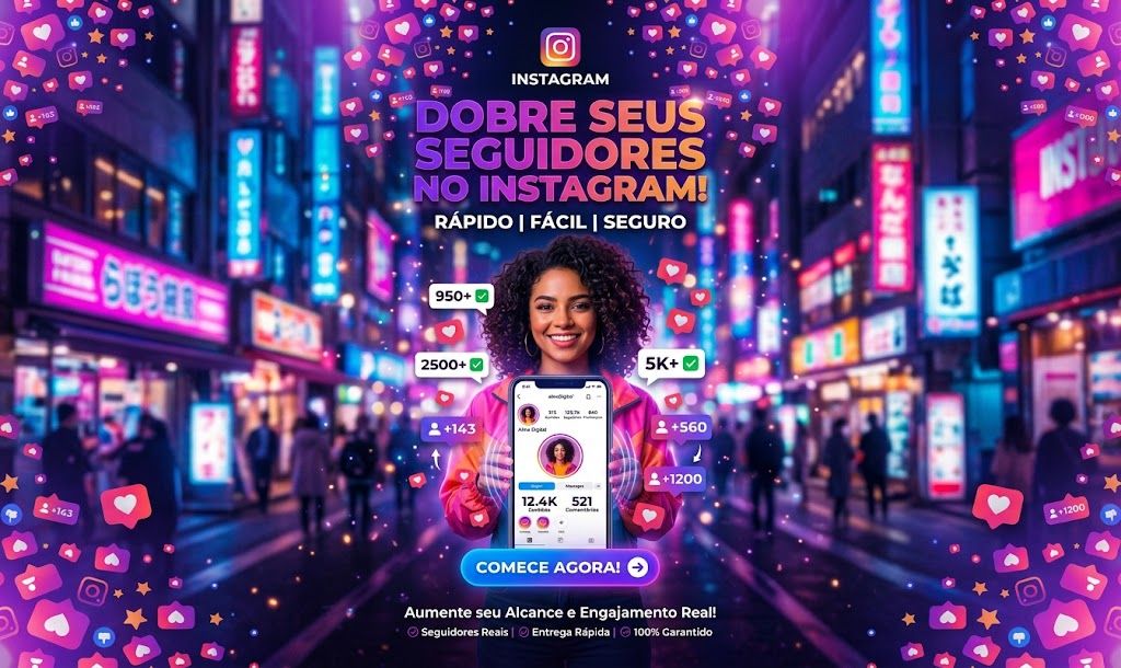 200 Seguidores Instagram + 75 Grátis | Mundiais [O MAIS BARATO DO SITE]