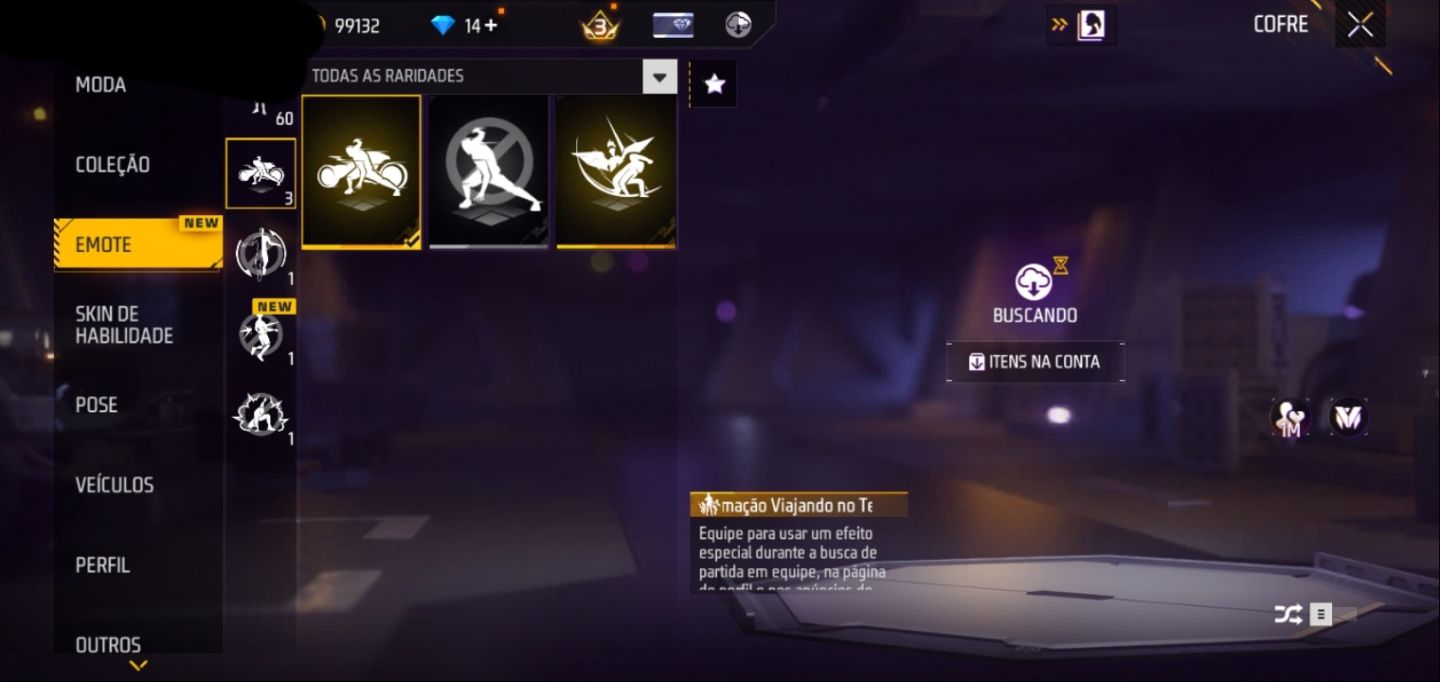 Conta de ff com bandeirao