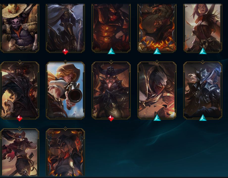 CONTA LOL 386 SKINS FULL DADOS
