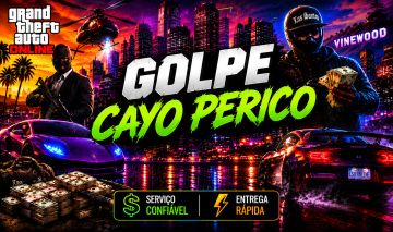 GTA 5 ONLINE XBOX[GOLPE CAYO PERICO]