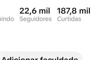 CONTA TIK TOK 22.6k De SEGUIDORES REAIS (progrmas peguntse no anúcio)