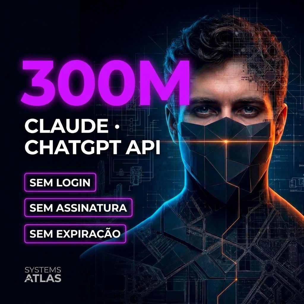 Claude + GPT API Tokens 15M a 1B | Guia + Painel de Saldo