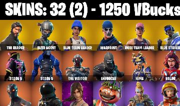 CONTA FORTNITE com SALVE MUNDO FUNDADOR| The Reaper | Elite Agent e 32 SKINS