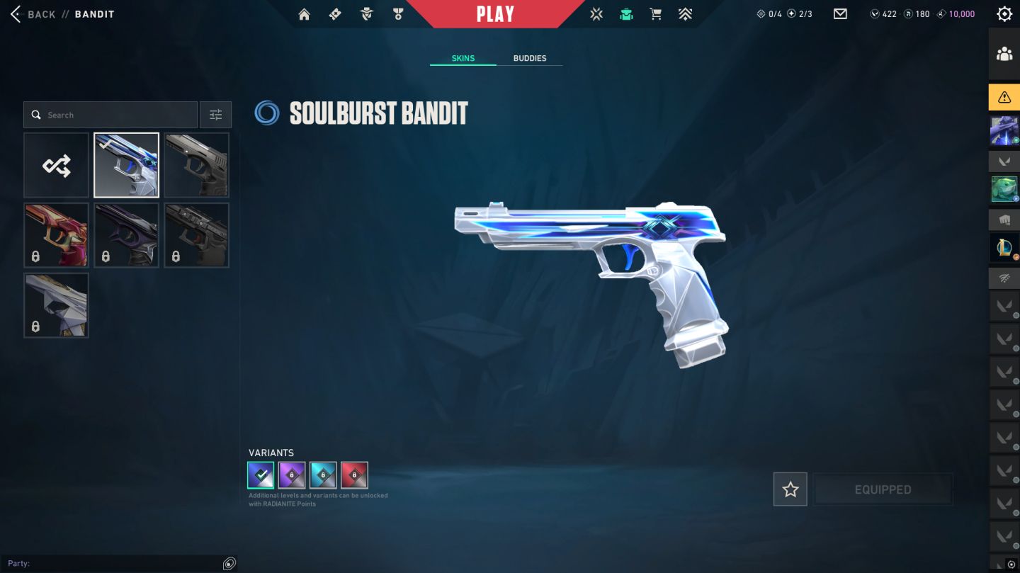 FULLACESSO - CONTA DE VALORANT COM SKINS BOAS