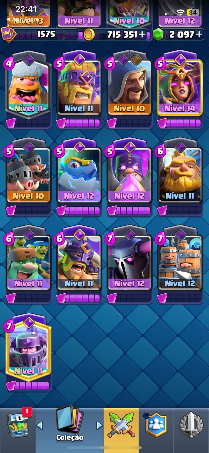 Conta de CR TOP