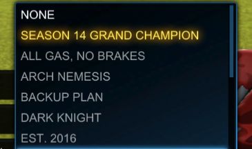 STEAM ROCKET LEAGUE - SEASON 14 GC OLD, EST 2016, SEASON 1 REWARDS OLD + FENNEC