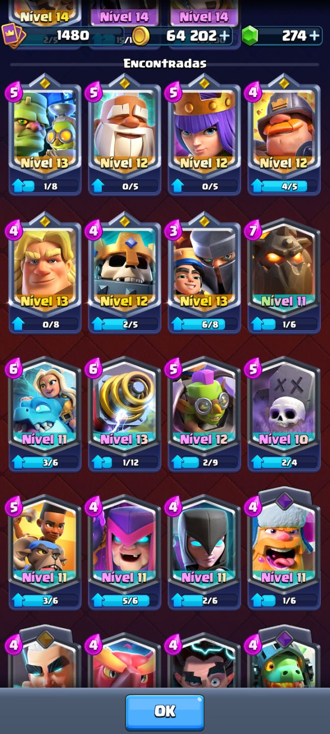 Conta Clash royale 10K+