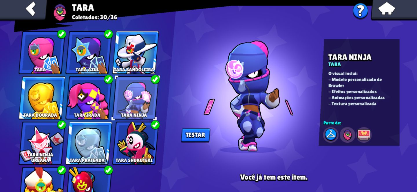 CONTA BRAWL STARS 2018| 66979 TROFEUS | 106/106 BRAWLERS E SKINS MUITO RARAS