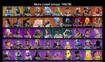CONTA FORTNITE OG | 100 SKINS | DRIFT, CALAMIDADE, LARA CROFT, OS SIMPSONS