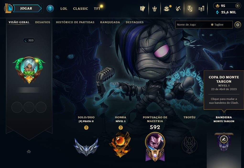 Conta Main Riot 2016 | LOL: 216 Skins | Valorant com Faca Sublime + Vandals