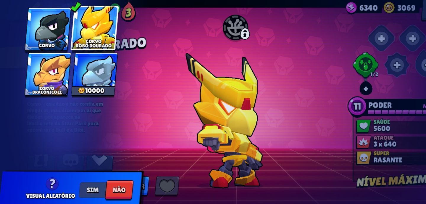 Brawl Stars | 25K Troféus | 79 Brawlers | 9 Skins Lendárias