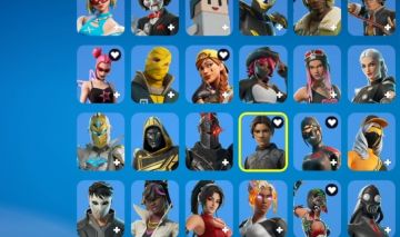 Conta Fortnite com várias skins e picaretas