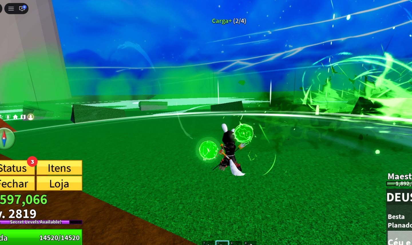 Conta de blox Fruits completa com muitas Raças v4 Bounty alto, Ice Perm Gamepass
