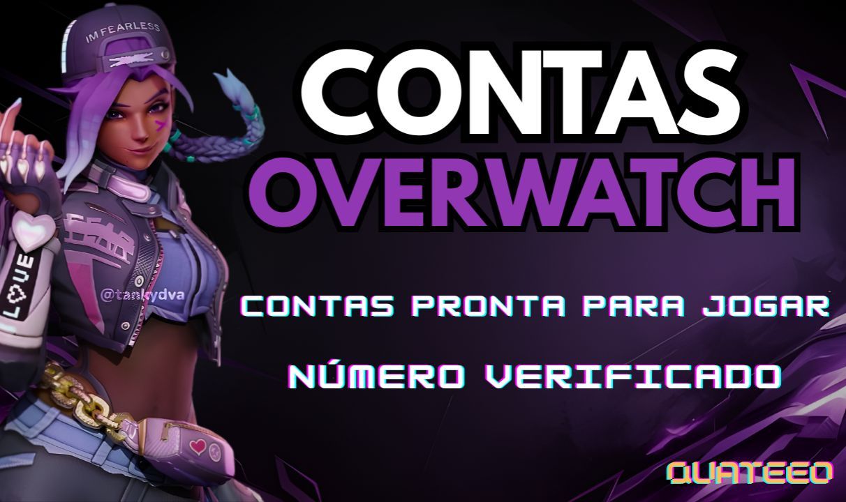 Conta com numero verificado overwatch 2
