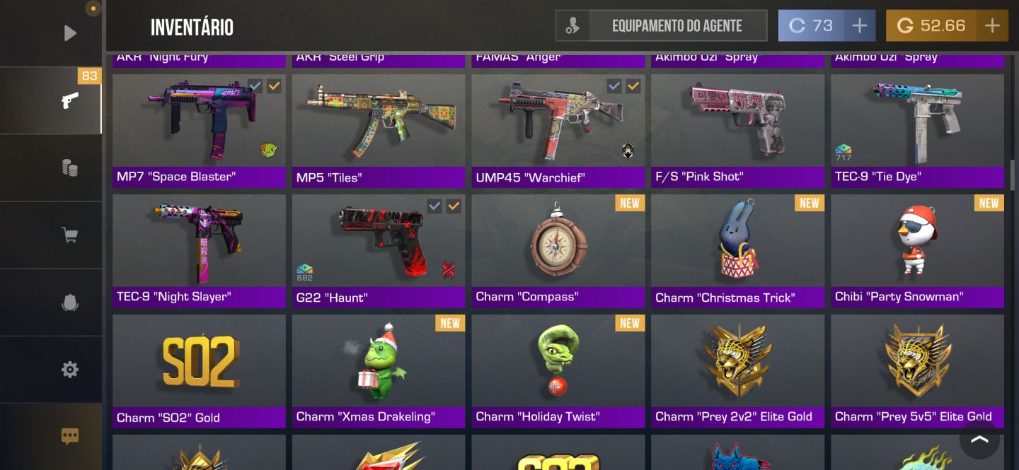 STANDOFF 2 INSANA LVL 96 | LUVAS + 2 FACAS + SKINS ST + MEDALH