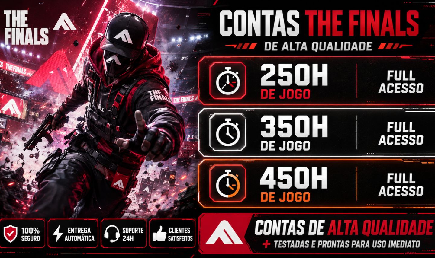 CONTAS THE FINALS COM HORAS | FULL-ACESSO | ENTREGA AUTOMÁTICA