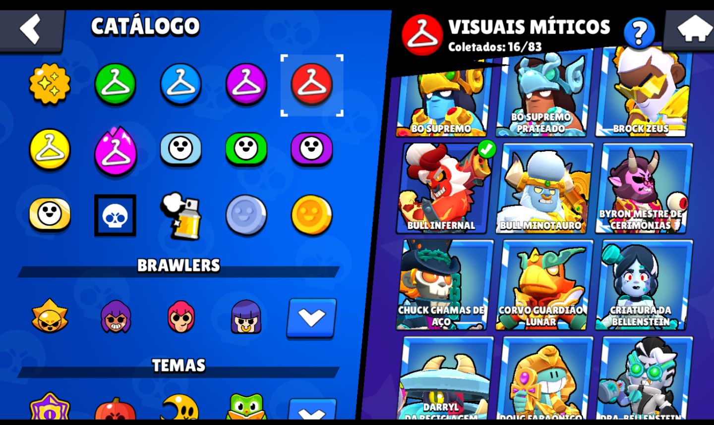 CONTA BRAWL STARS +47329 TRÓFEUS