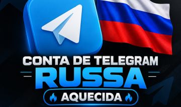 CONTAS DE TELEGRAM RUSSA AQUECIDAS