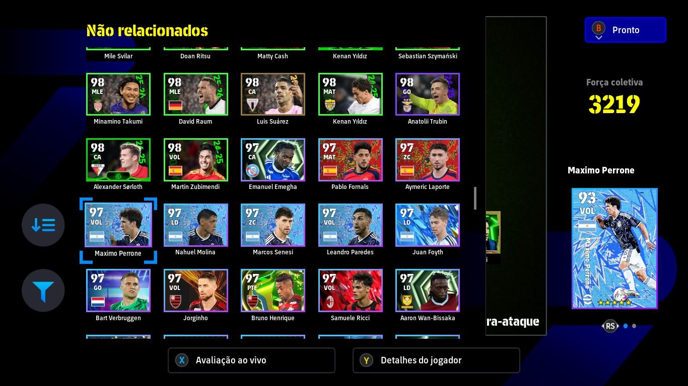 Conta eFootball steam