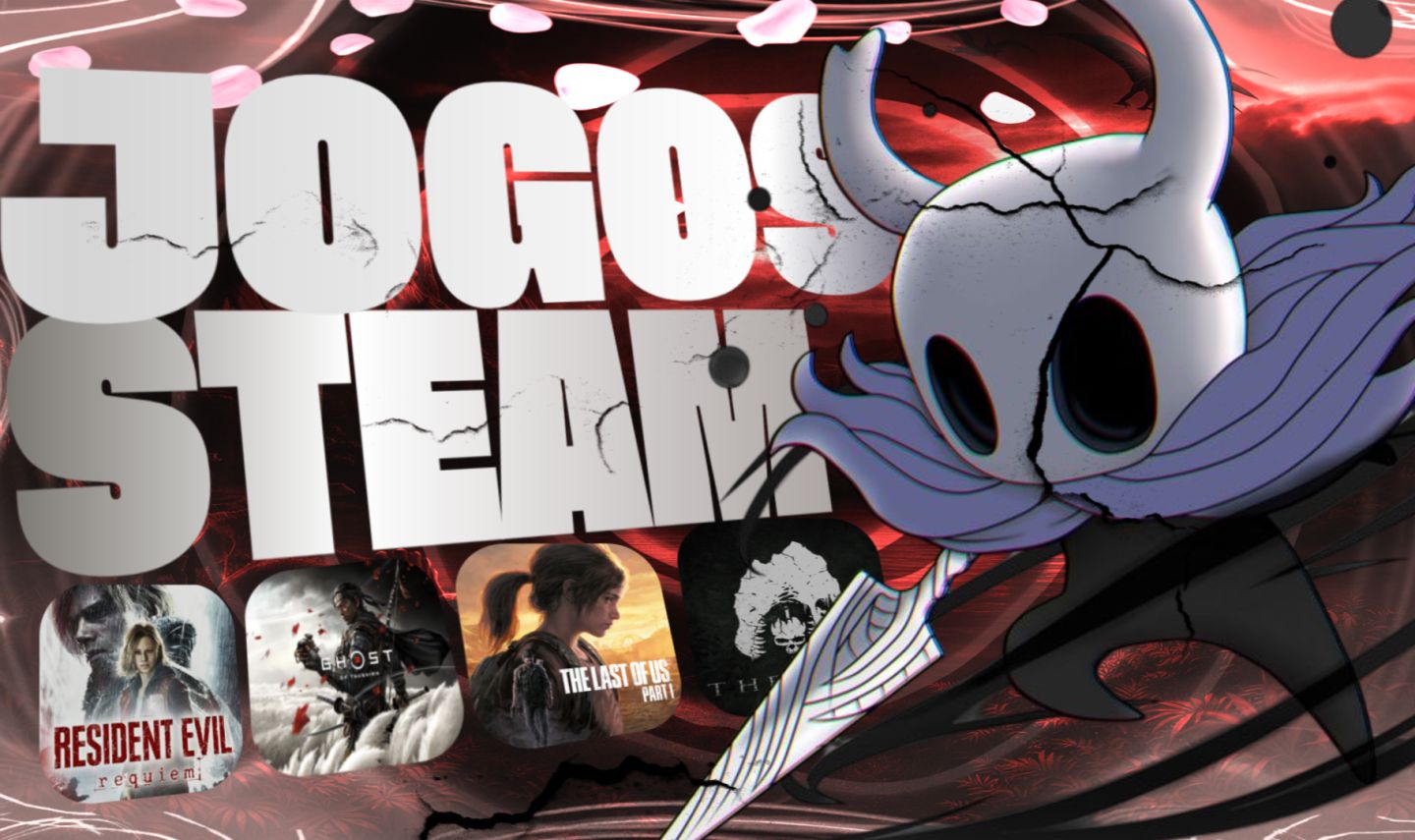(QUASE DE GRAÇA) CONTAS DA STEAM ONLINE E OFFLINE - MELHORES JOGOS + BRINDE