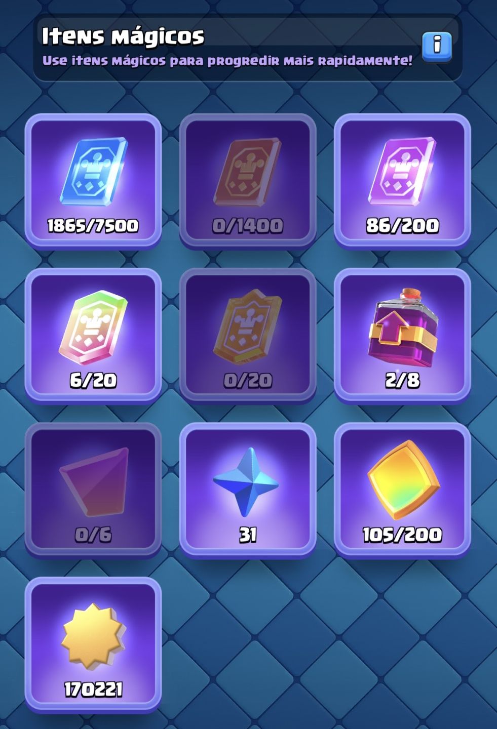 CONTA CLASH ROYALE - ACESSO FULL PERMANENTE (ITENS EXCLUSIVOS)