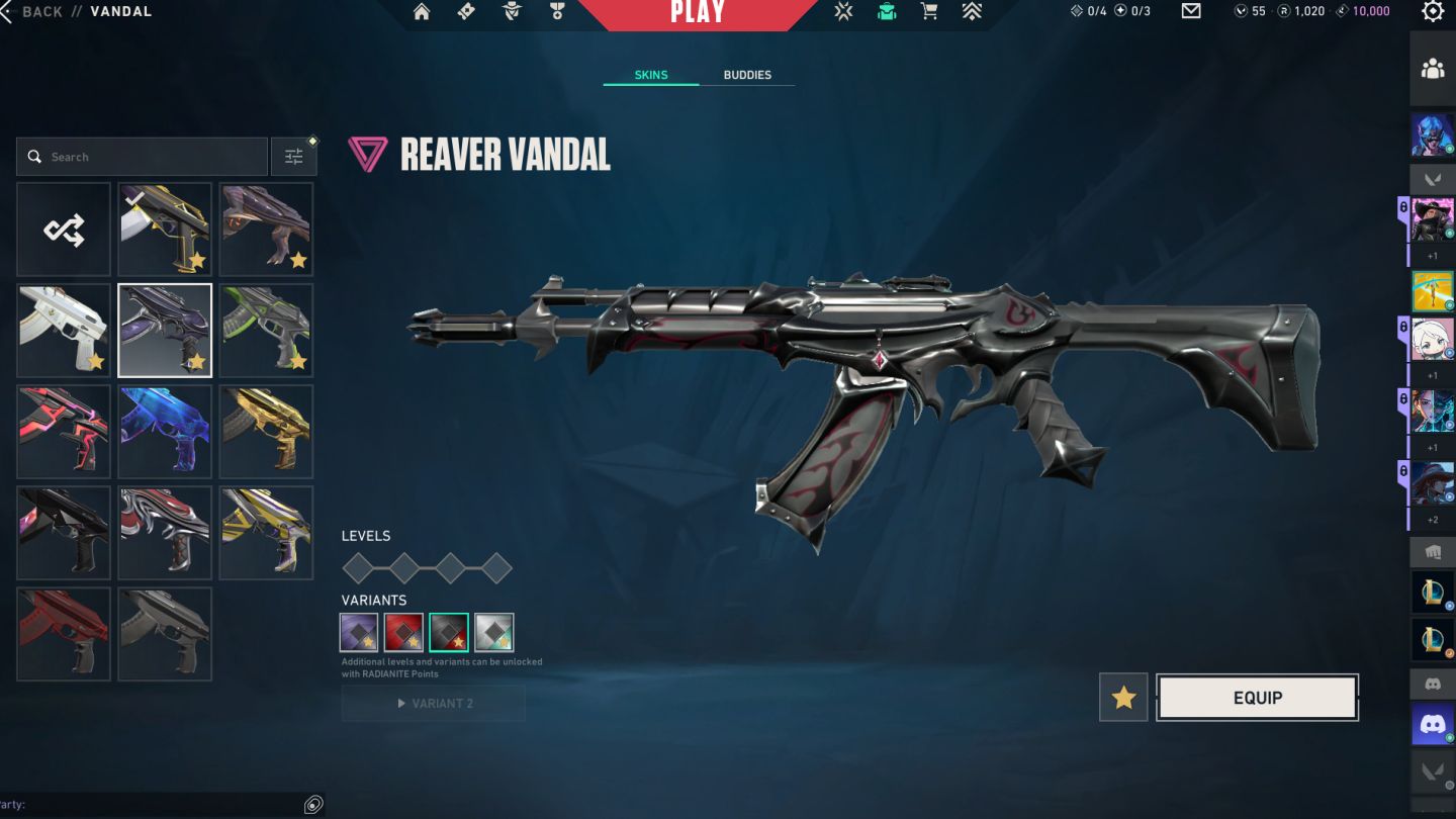 Conta Valorant, karambit champions entre outras skins ÚNICO DONO