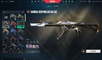 CONTA VALORANT | PHANTOM ONI + VANDAL SENTINELA + LÚGUBRE + KARAMBIT + SKINS