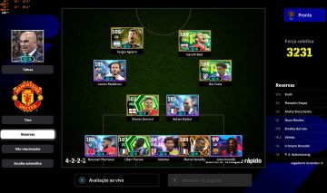 CONTA EFOOTBALL STEAM 3231| BALE 108 |DESAILLY 108|THURAN 107|AGÜERO 105|CR7 105