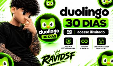 [MAIS BARATO!!!] DuoLingo 30 DIAS