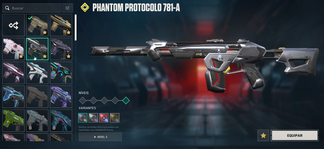 CONTA VALORANT - PLATINA - SKINS (2k GASTOS).