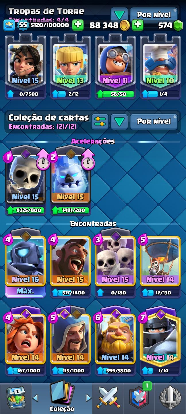 Super oferta Vende-se conta Clash royale Full acesso permanente