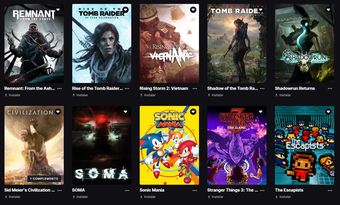 CONTA EPIC 216 JOGOS | GTA V + HOGWARTS + DEATH STRANDING + BORDERLANDS 3 +++