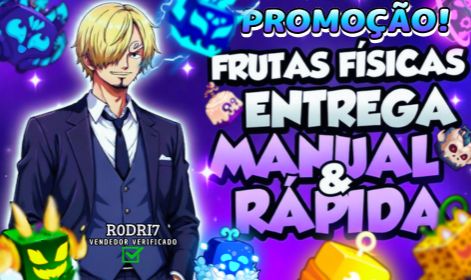 [DRAGON, KITSUNE, MAGNET, SKINS] FRUTAS FÍSICAS COM PREÇO JUSTO [Blox Fruits]