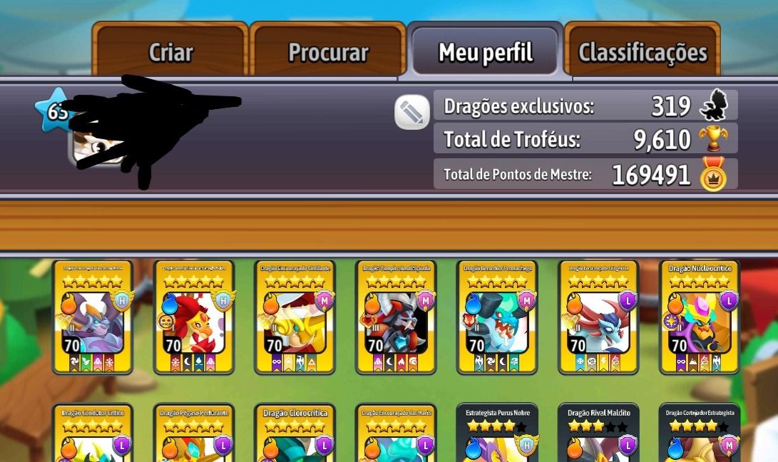 Conta Dragão city Nv63 bastante Dragão Vip / 85 Dragões Positivos /Boa pra Arena