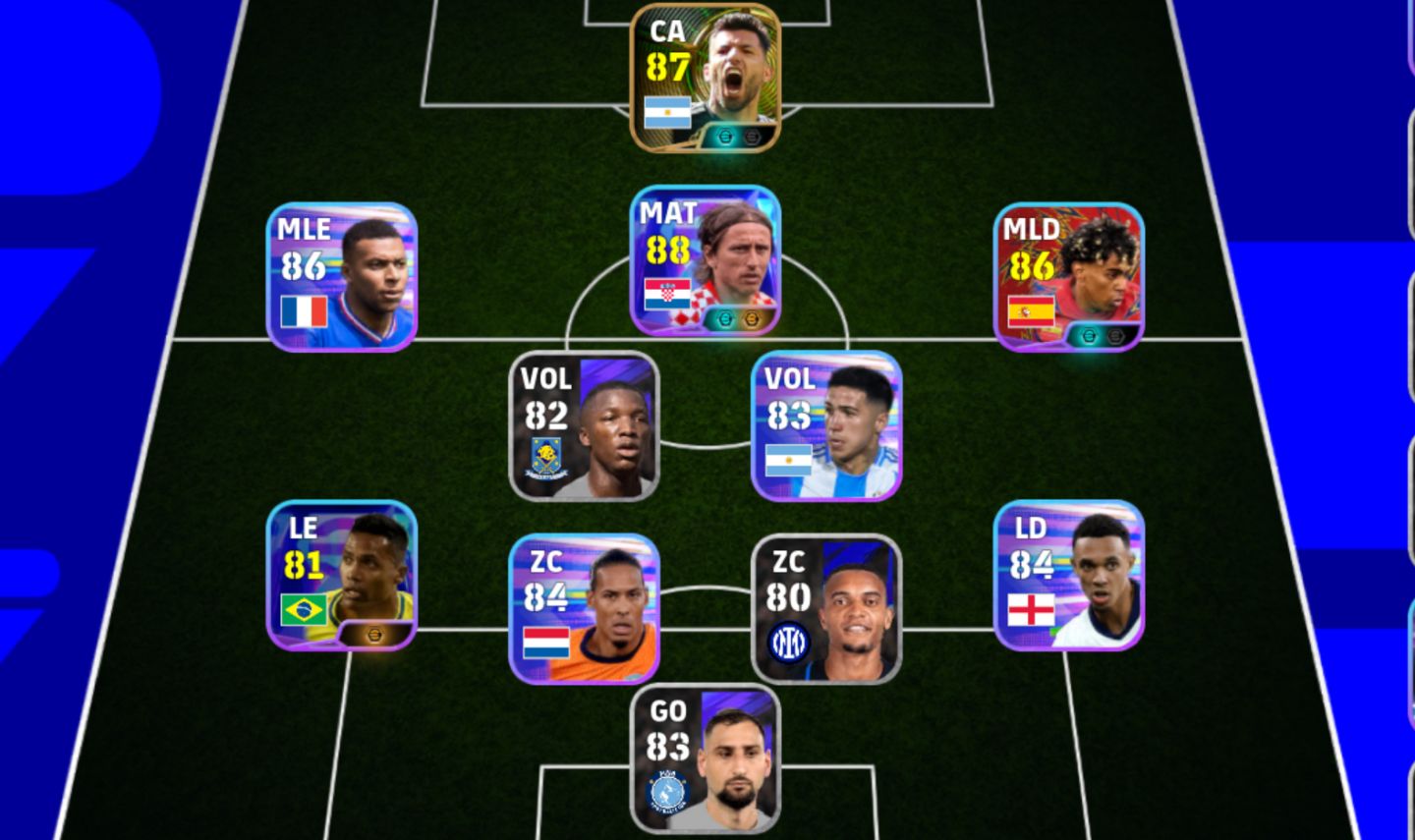 CONTA INICIANTE MODRIC E AGUERO