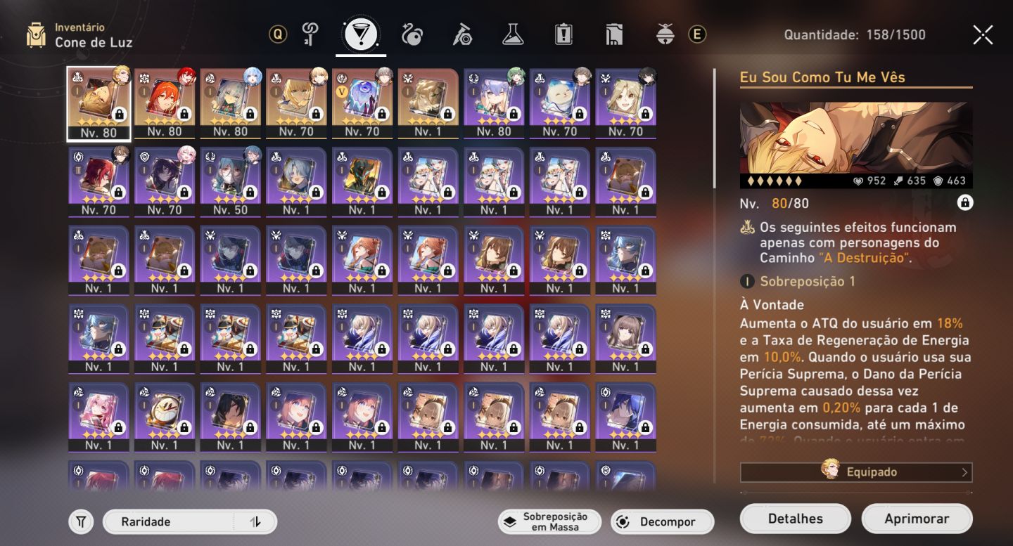 CONTA REROLL AR 65 - HIMEKO NOVA E2S1 - GILGAMESH E1S1 - CERYDRA S1